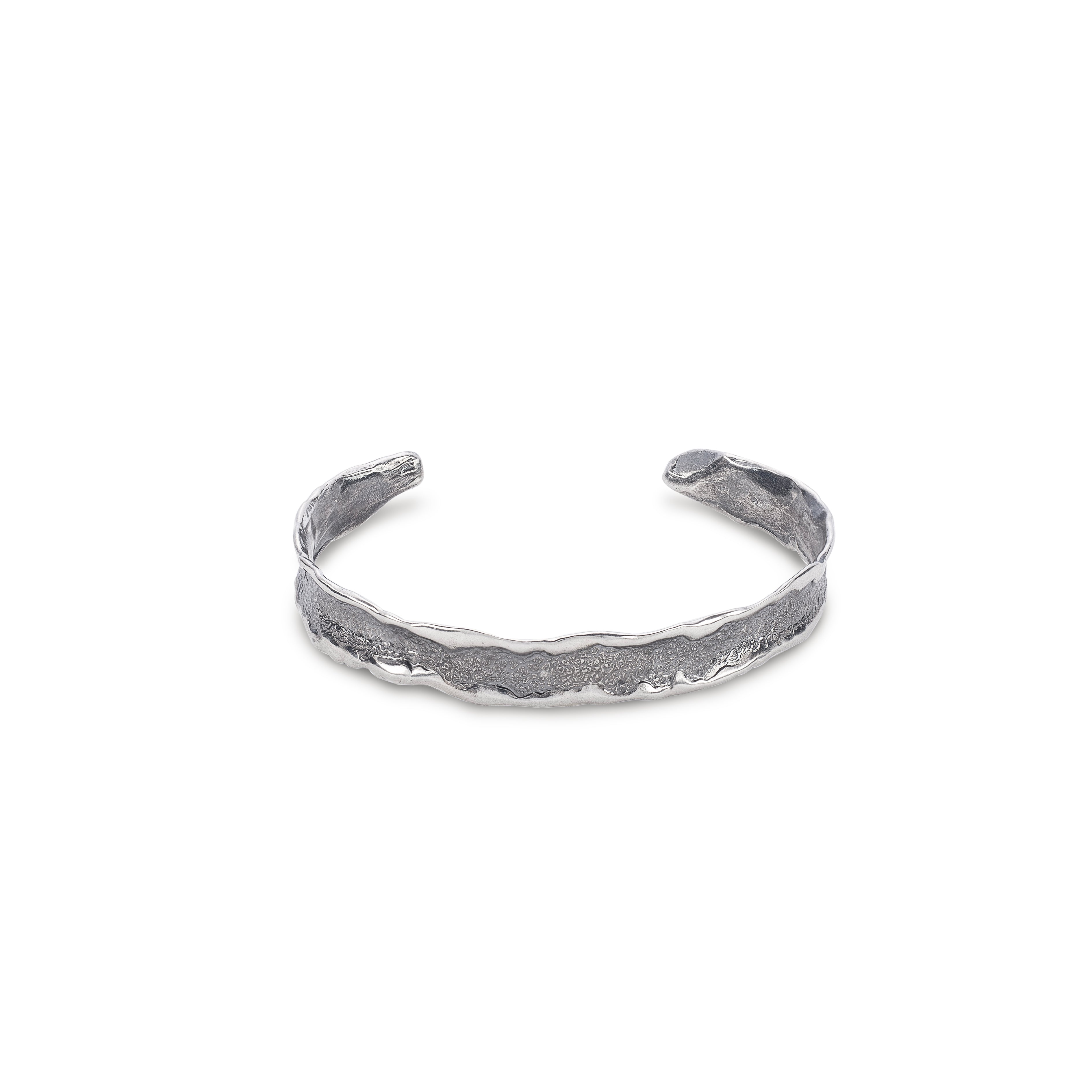MAJI Statement Bracelet Antique Silver