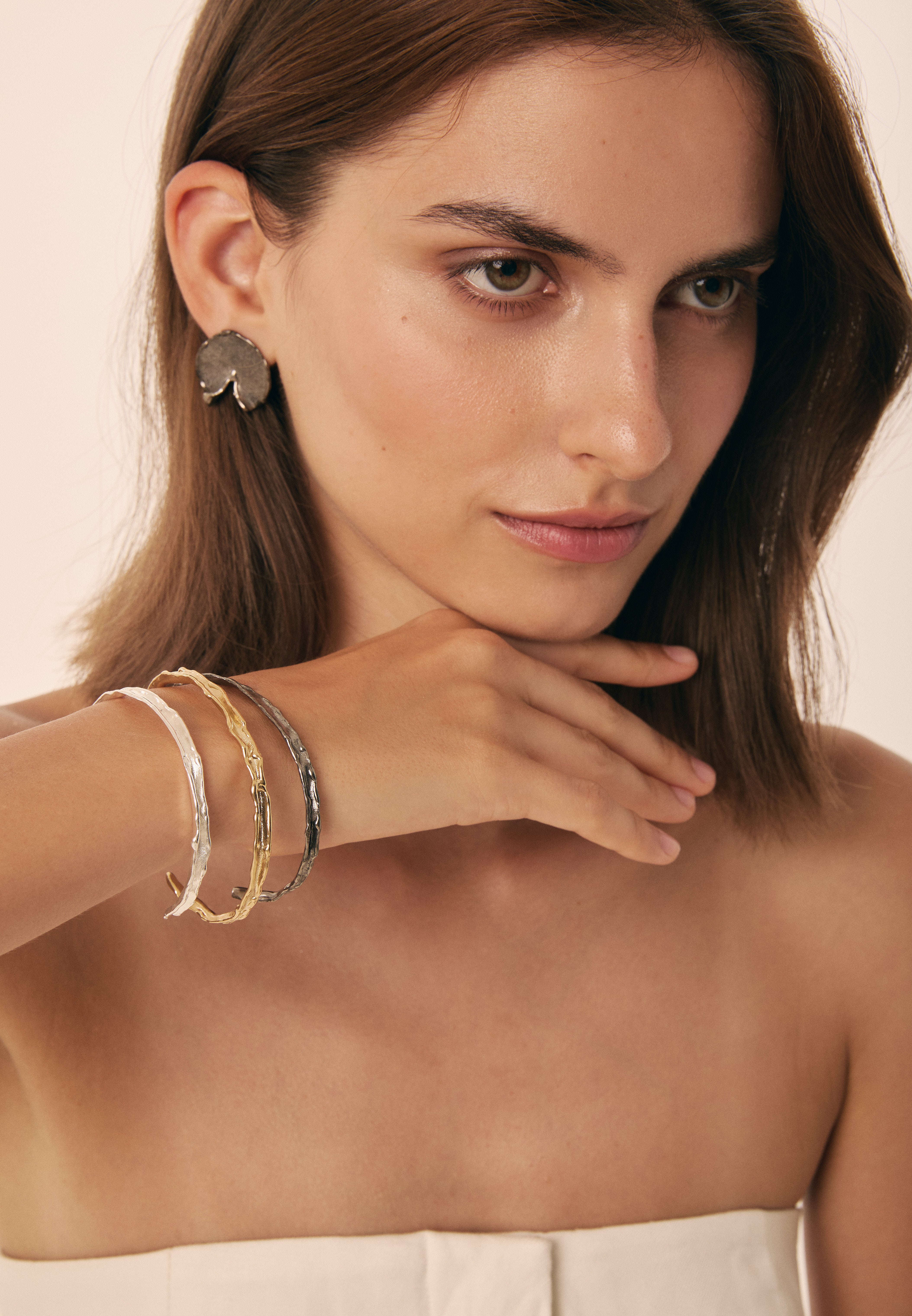 Statement bracelet ZURI Gold