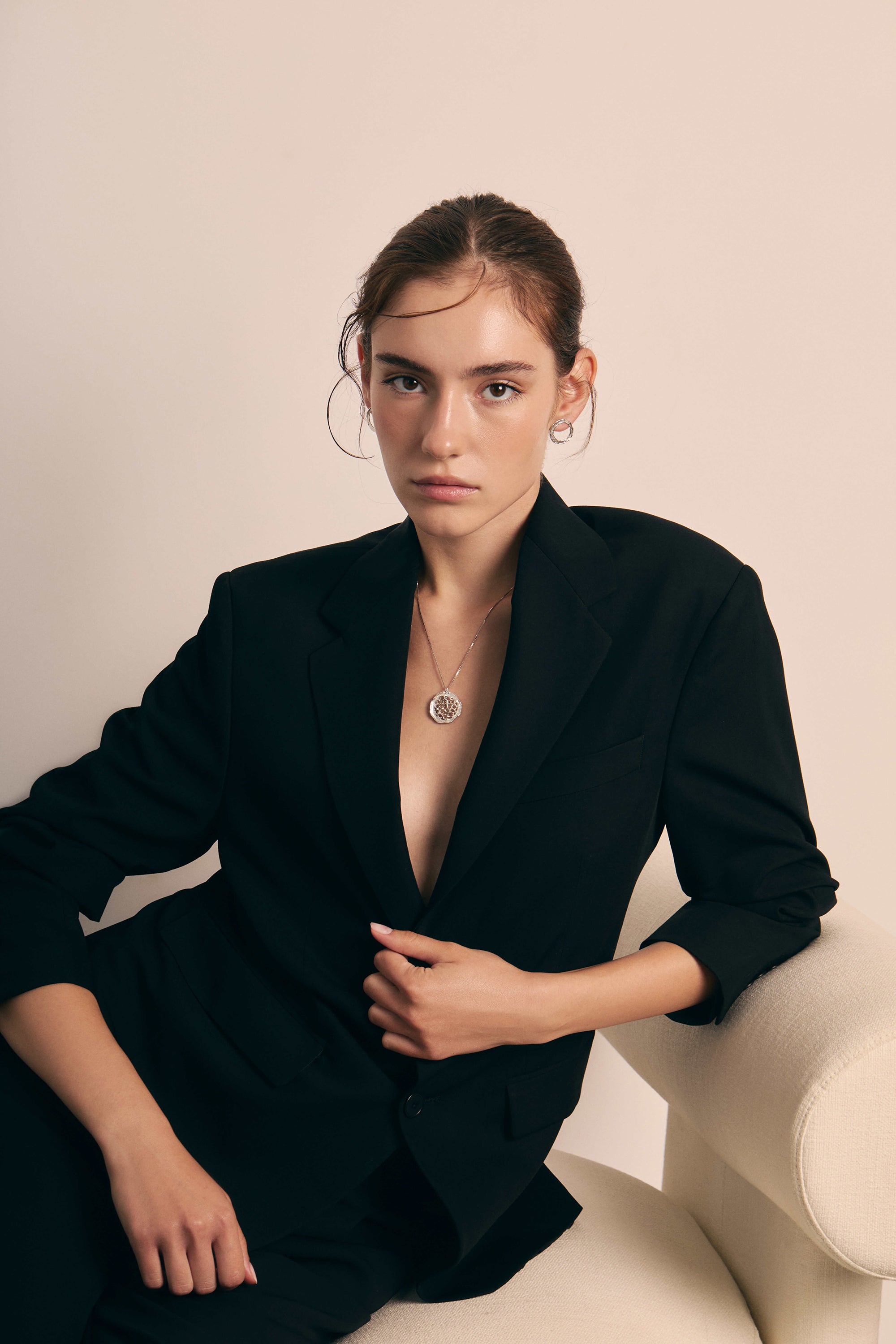 Cercei Circle of Life Silver Argint JASIRI bijuterie contemporana Bijuterie de autor Cercei Contemporary Jewelry Designer Bijuterii Jewelry Designer Gift Cadou