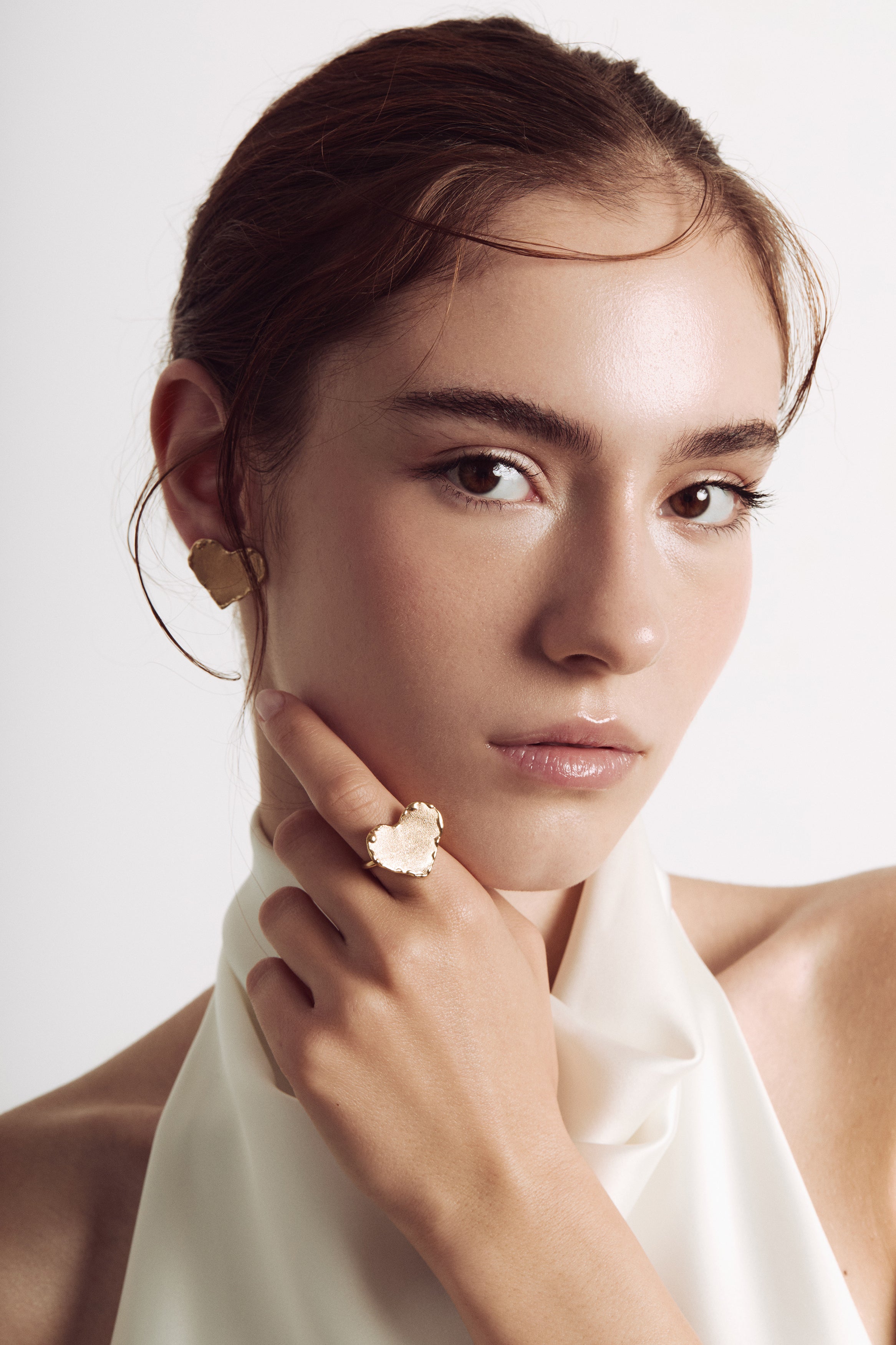 Statement Earrings Kalila - 14k Gold