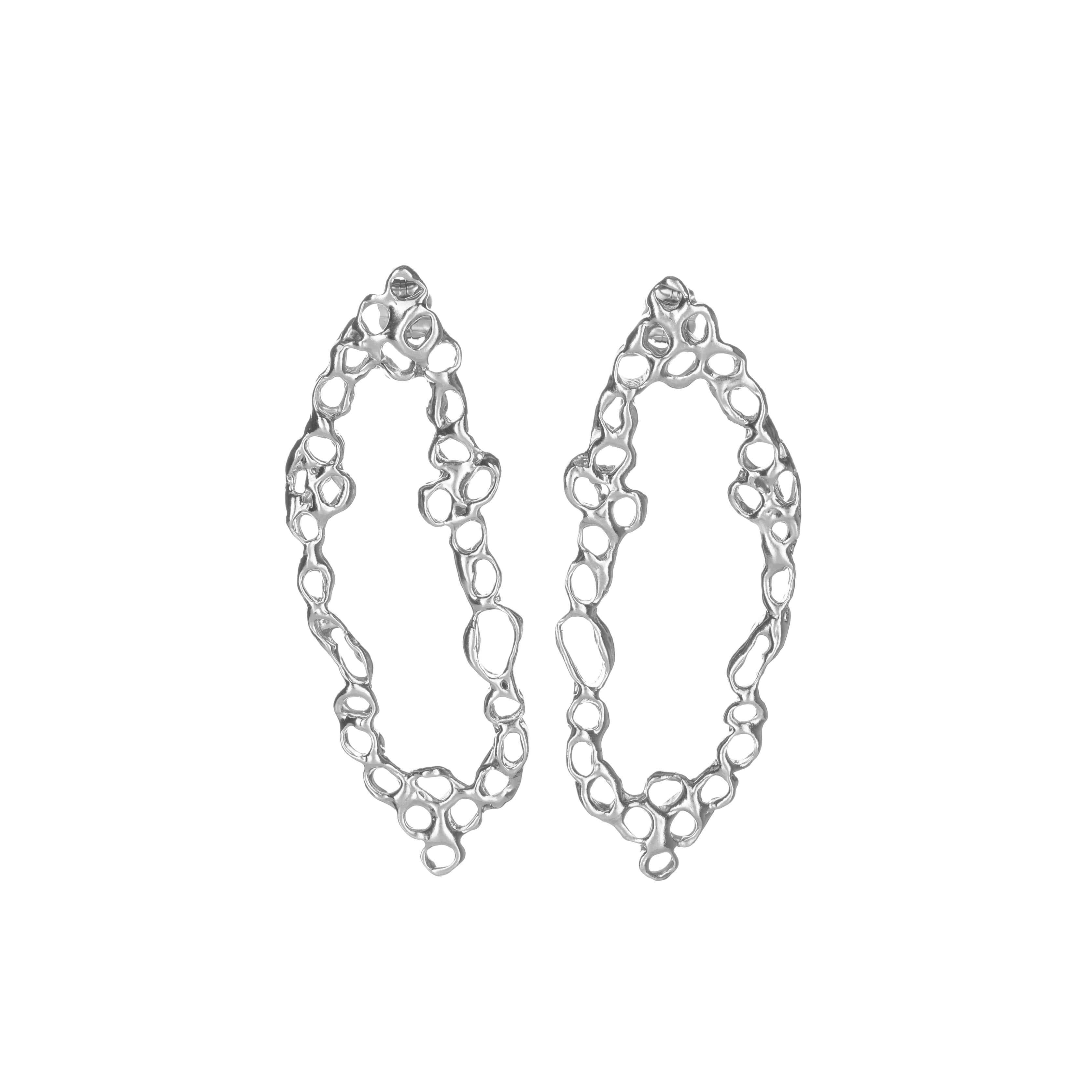 Statement earrings UZURI Gold 