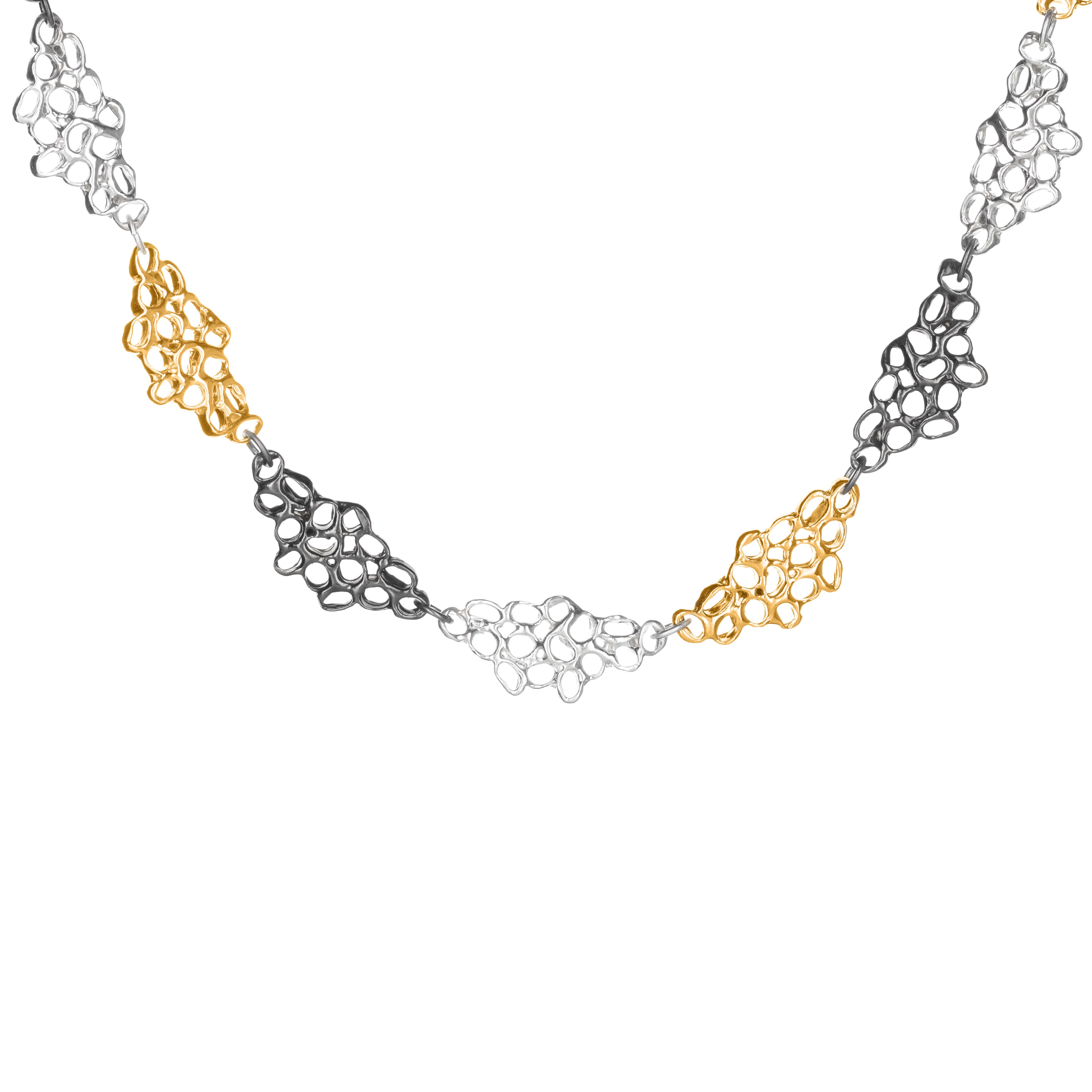 Statement earrings UZURI Gold 