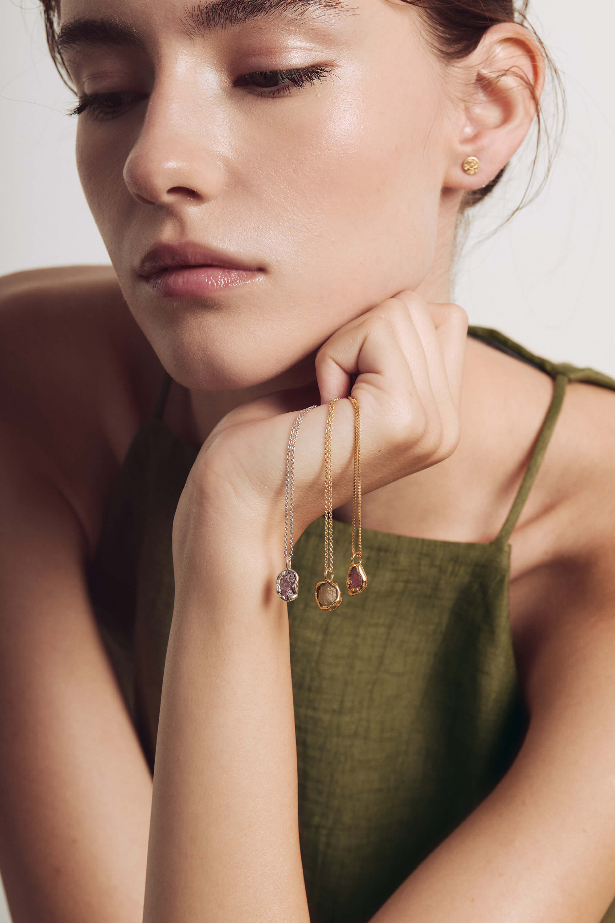 RUBY Gold necklace 