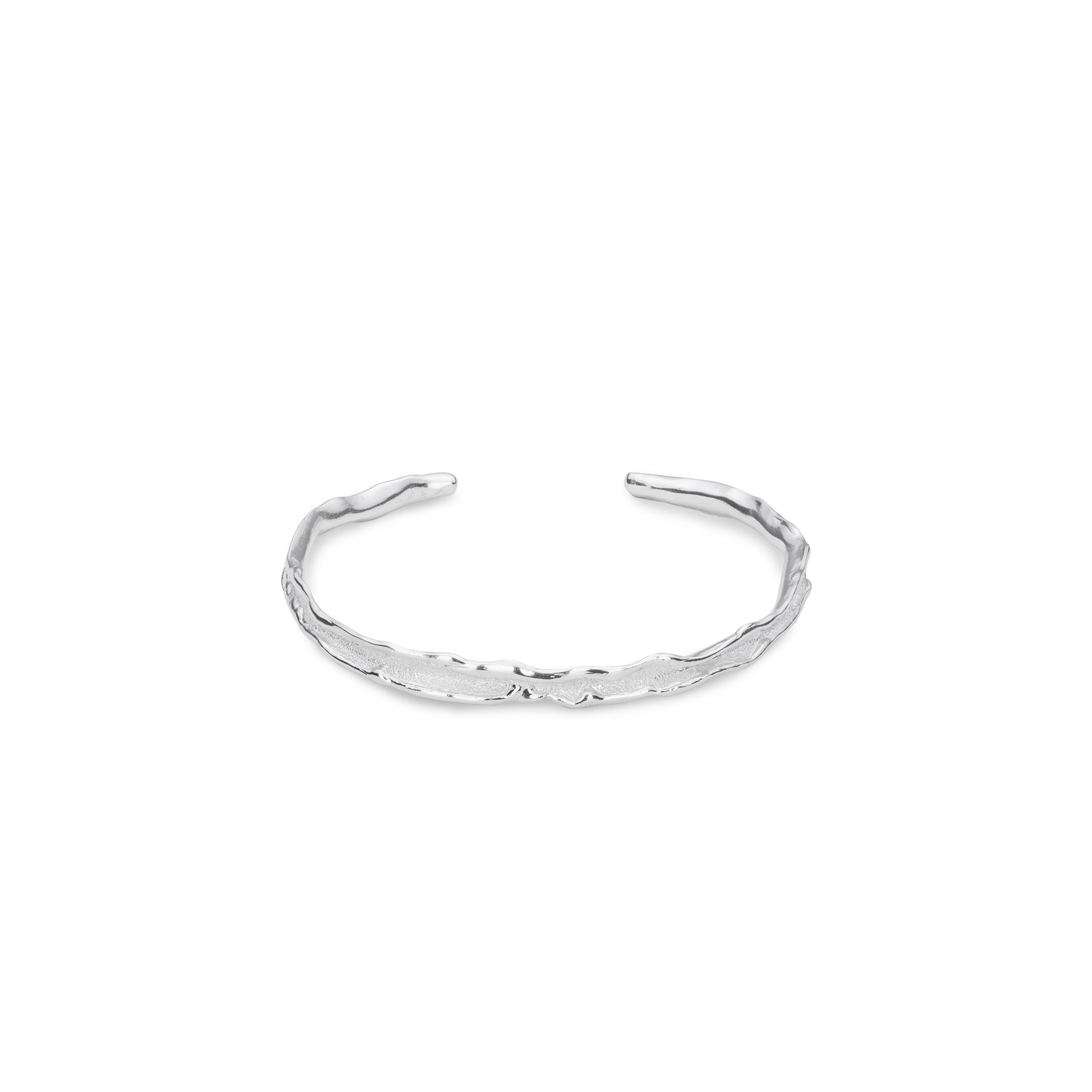 Bratara Statement ZURI Silver Matte